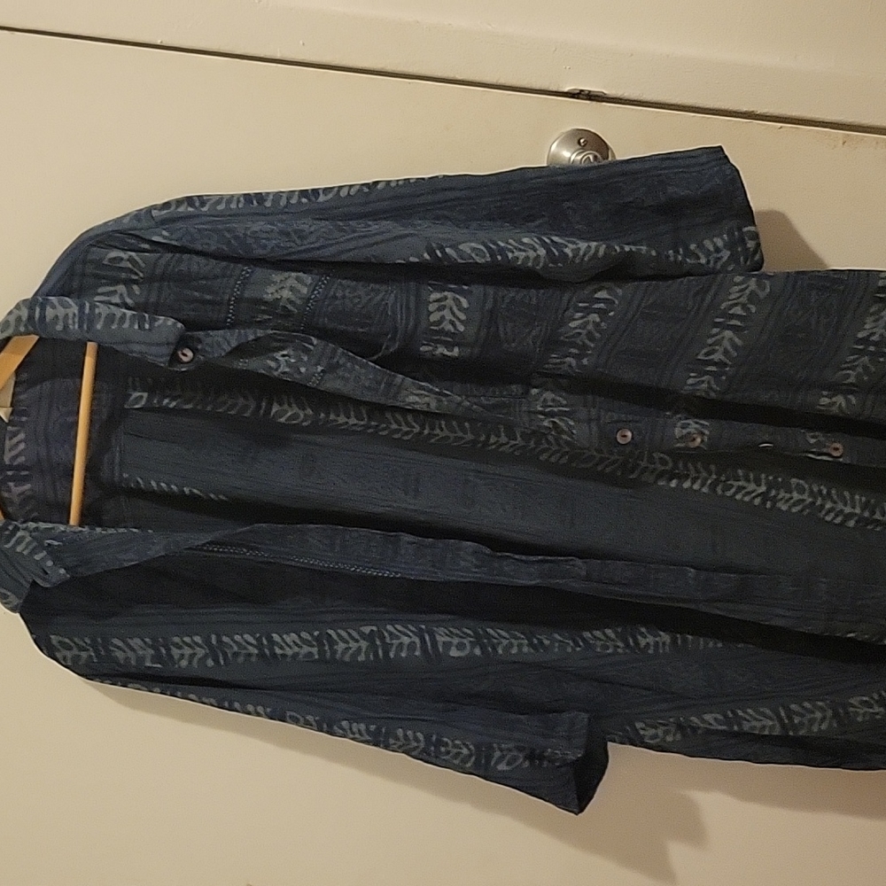 Indigo dyed jacket